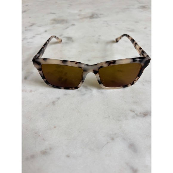 Zenni x Cynthia Rowley Sunglasses Tortoise Brown Lens‎ Square Designer - Picture 1 of 8